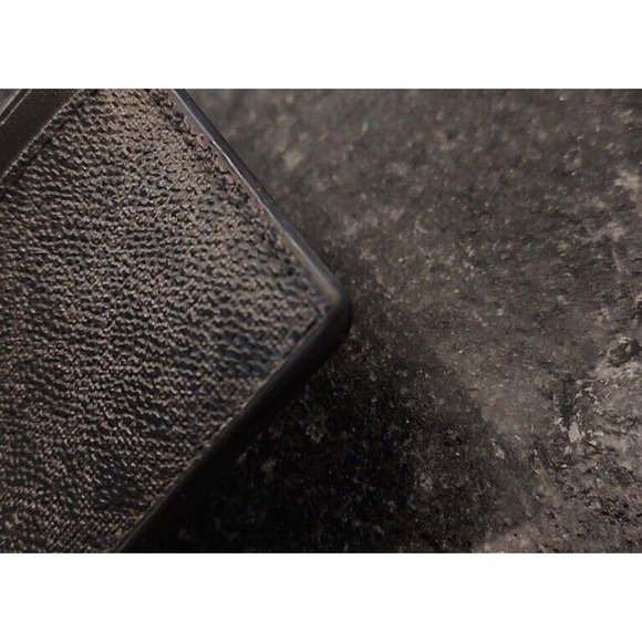 Michael Kors Card Holder Wallet Used Black/Red/White Used - Picture 6 of 9